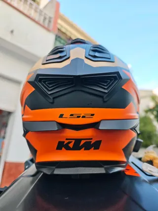 Casco LS2 Explorer KTM (T-M).