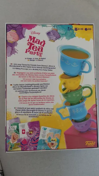 Juego de mesa Disney Mad Tea Party Funko