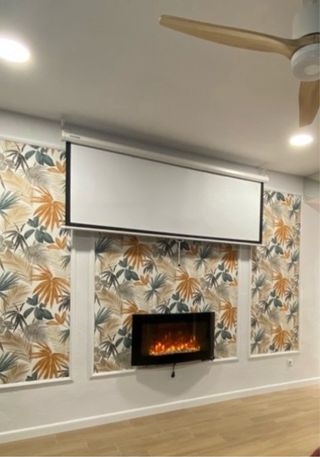 Pantalla de Proyeccion manual de 100”