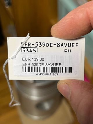 Casio Edifice 539 Cronógrafo Acero Inoxidable