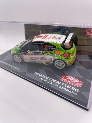 Peugeot 208 T16 R5 Rally Montecarlo 2016 1/43