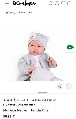 Muñeca Antonio Juan nueva precintada