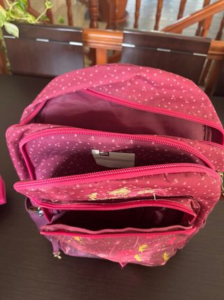 Conjunto mochila y estuches busquets Magical