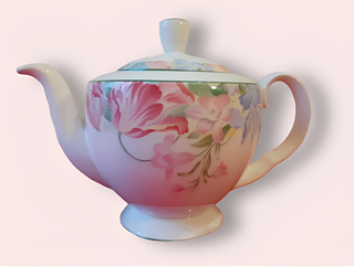 Tetera, lechera y azucarero Royal Albert Fonteyn
