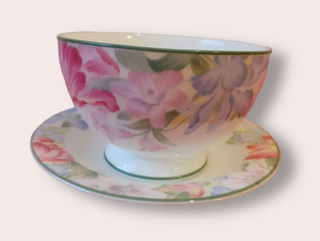 Tetera, lechera y azucarero Royal Albert Fonteyn