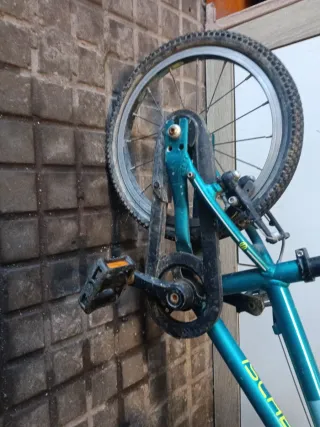 Bicicleta infantil azul