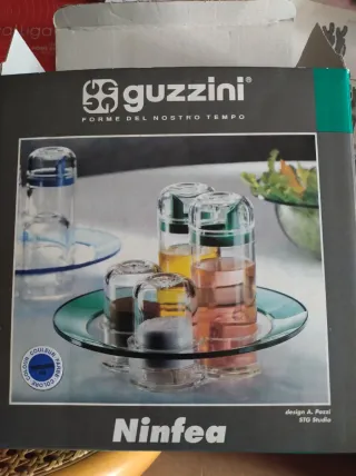 Olierà saliera Guzzini vintage anni 90