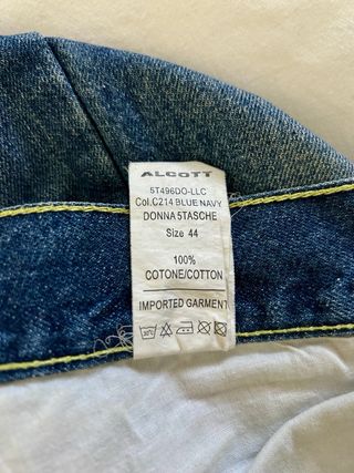 Jeans Alcott Lavaggio Vintage Taglia 44