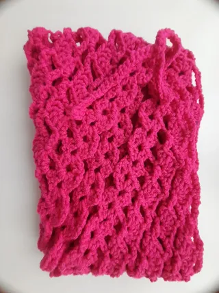 Preciosa toquilla crochet niña 3-7 años