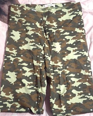 Leggings camuflaje Basic Girl estrellas