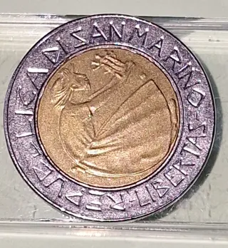 Moneta 500 Lire San Marino