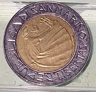 Moneta 500 Lire San Marino