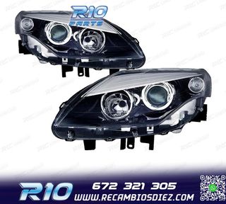 FAROS PARA RENAULT LAGUNA III 11- FONDO NEGRO