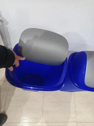 Papeleras de Reciclaje de 60L.