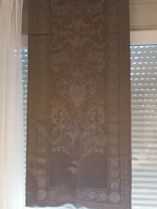 Mantón Fallera Vives i Marí Marrón