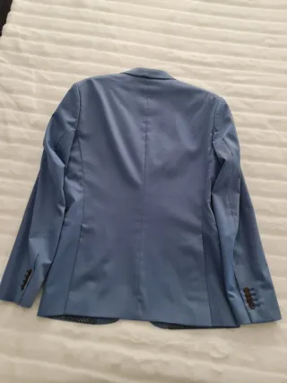 Americana Zara Hombre Talla 50 Azul