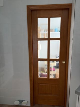 Puertas paso, puertas correderas, doble.