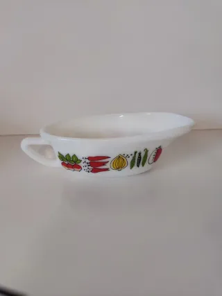 Molheira retrô vintage 60/70 pirex da JAJ glass