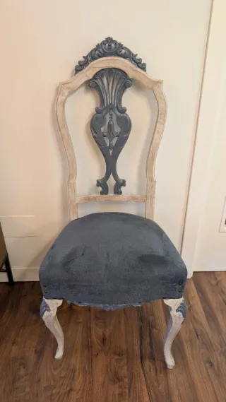 Conjunto 6 Sillas Comedor Tapizadas