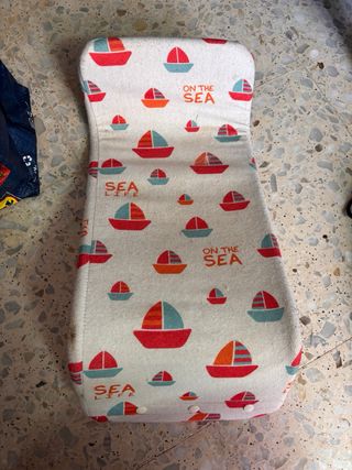 Hamaca de bebé con estampado de barcos