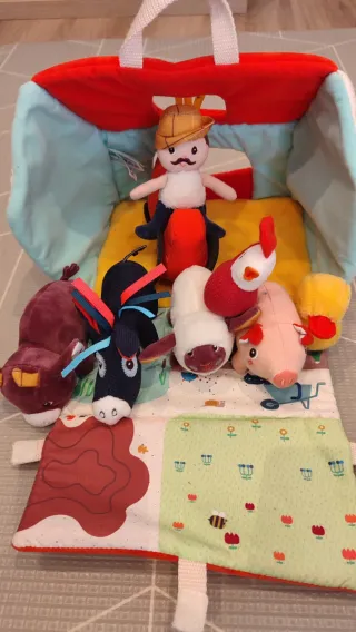 Casa Granja Bebés Peluche