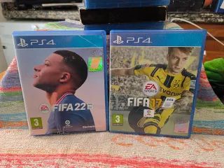 2 Juegos FIFA PS4: FIFA 22 y FIFA 17