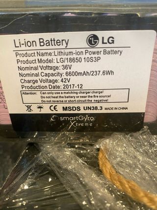 Patinete Eléctrico Smartgyro