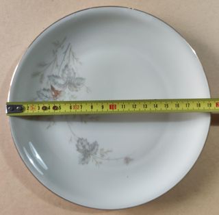 Tris Piatti Porcellana Vintage Eschenbach