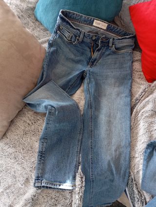 Pantalón vaquero Springfield hombre azul