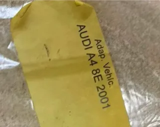 Juego de alfombrillas de tela color beige A4 8E