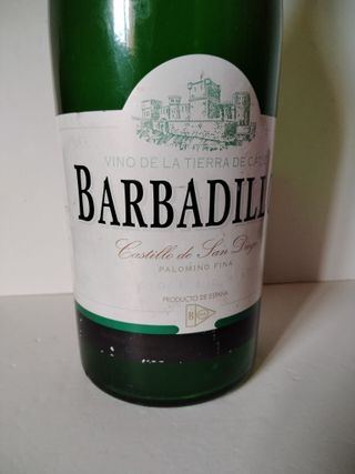 Botella decorativa