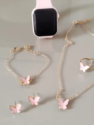 Conjunto de joyería mariposa.