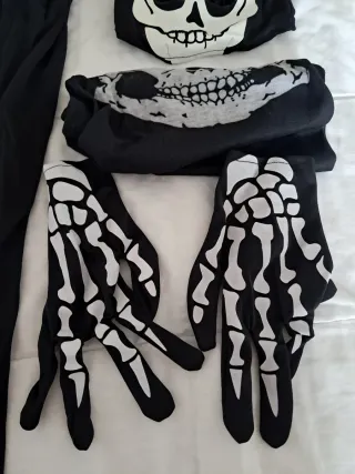 Disfraz esqueleto niño