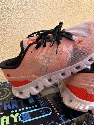 Zapatillas On Cloud Talla 40 Rosa Naranja