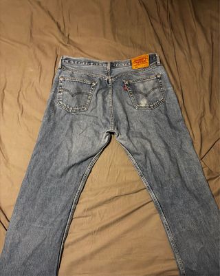 Pantalones Levi's 501 Hombre Azules