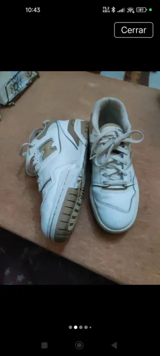 Zapatillas New Balance 550 Beige