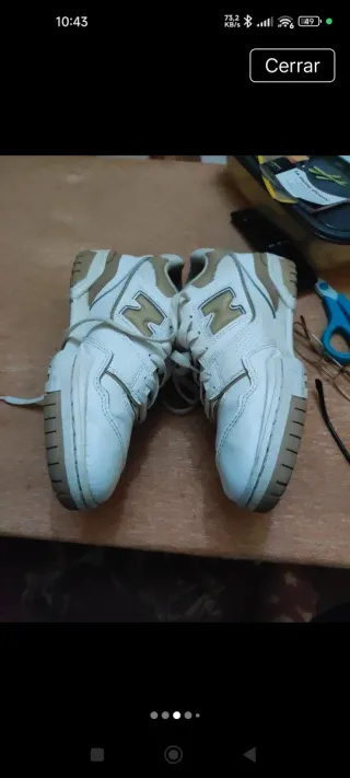 Zapatillas New Balance 550 Beige