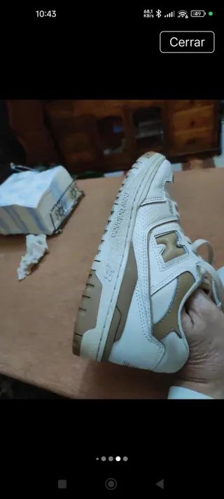 Zapatillas New Balance 550 Beige