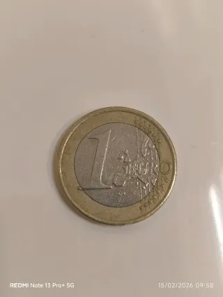 Moneta 1€ Grecia 2002 con S