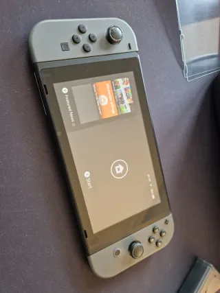 Pack Nintendo Switch Gris y Negra