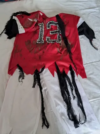 Disfraz Zombie Rugby niño