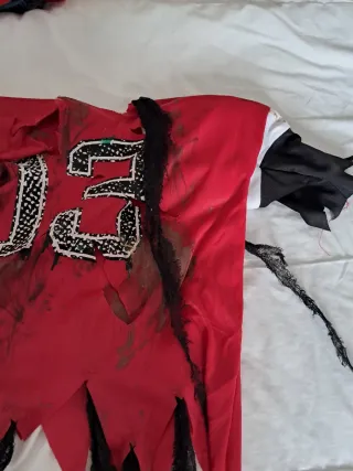 Disfraz Zombie Rugby niño