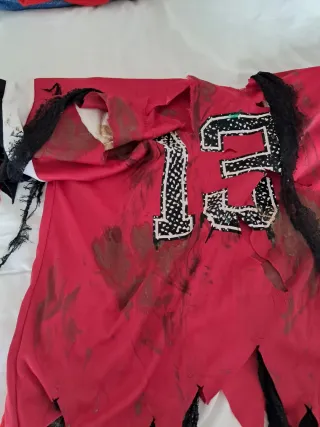 Disfraz Zombie Rugby niño