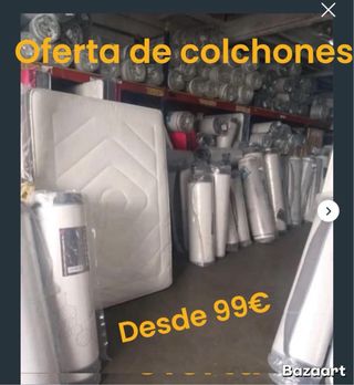 Liquidación:canapés y colchones armarios y sofasso