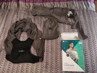 Portabebés Koala Cuddle Band Gris SIN USAR