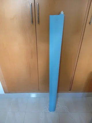 Estor enrollable azul 120 cm