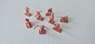 Lotto di soldatini in plastica Montaplex - americani