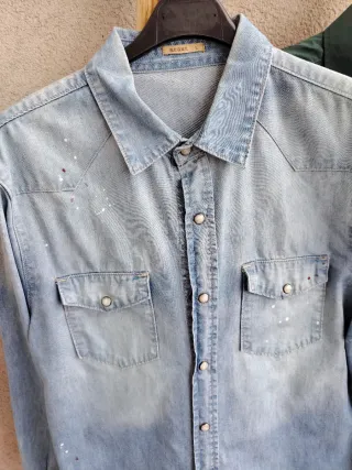 2 Camicie Uomo Manica Lunga