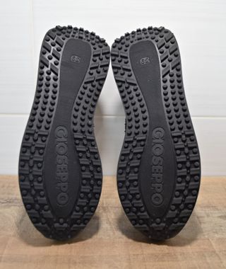 Zapatillas GIOSEPPO de mujer, negras con brillo