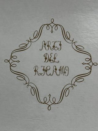 Set Asciugamani Puro Lino Vintage Ricamato